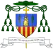 Escudo como Obispo de Perpigñán-Elna.
