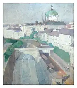 "Blick über das Wiental", 1902