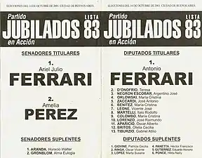 Jubilados en Acción