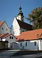 Iglesia: kostel Navštívení Panny Marie
