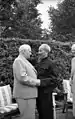 Pieck recibe a Ho Chi Minh, presidente de Vietnam del Norte (República Democrática de Vietnam) en 1957.
