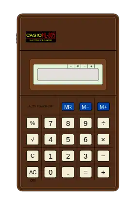 Calculadora Casio HL-805