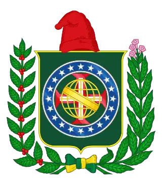 Escudo provisorio de la República del Brasil (1889)