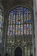 Ventana de la King's Chapel, Cambridge, perpendicular