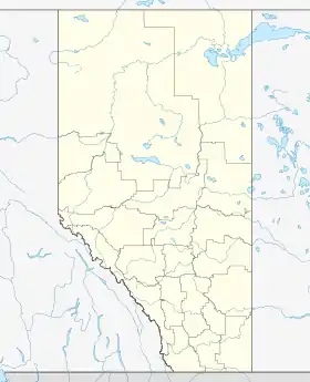 Edmonton ubicada en Alberta