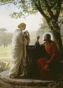 Jesús y la samaritana