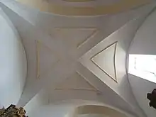 Bóveda de aristas.