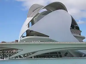 Palacio de las Artes Reina Sofía de Valencia, España