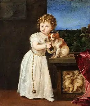 Clarisa StrozziÓleo sobre lienzo, 115&nbsp;x&nbsp;98&nbsp;cm, Museo Estatal (Berlín).