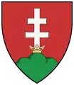 Escudo de armas del Reino de Hungría, desde el siglo&nbsp;XV