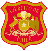 Bandera del ejército de Chile