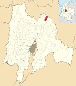 Fúquene ubicada en Cundinamarca