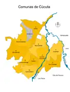Comunas de la ciudad de Cúcuta.