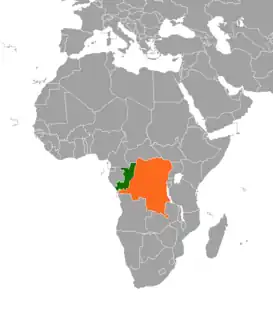 Países congoleños:&nbsp;&nbsp;&nbsp;&nbsp;&nbsp;República del Congo&nbsp;&nbsp;&nbsp;&nbsp;&nbsp;República Democrática del Congo