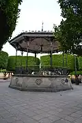 El quiosco.