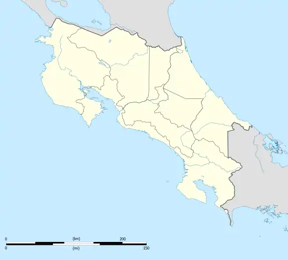 Los Chiles ubicada en Costa Rica