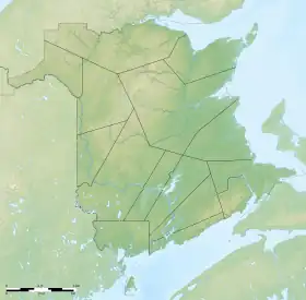 Bahía Chaleur ubicada en Nuevo Brunswick