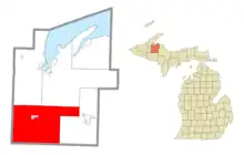 Mapa de Covington