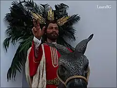 Cristo Joven de la Borriquita.
