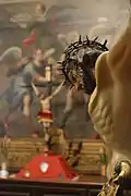 Una imagen de Cristo.