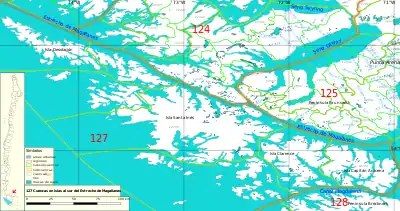 El ítem 127 del inventario de cuencas de Chile.
