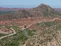 Cuesta de Huaco, Jáchal.