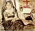Dama con mantilla - Cruz de Mayo (1934) - Armando Reverón