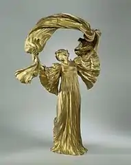 Agathon Léonard, Danseuse au foulard (vers 1900), Rijksmuseum Ámsterdam