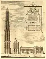 La torre de Saint-Liévin en Zierikzee (Zelanda) fue diseñada para alcanzar unos 200&nbsp;m, pero construida sobre un pólder se volvió inestable tan pronto como alcanzó los 60&nbsp;m