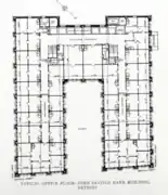 Plan de un piso estándar