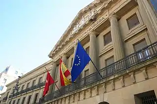 Palacio de Navarra, sede de la Diputación Foral