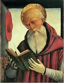 San Jerónimo obra de Domenico Panetti.