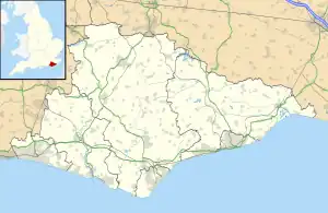 Frant ubicada en East Sussex