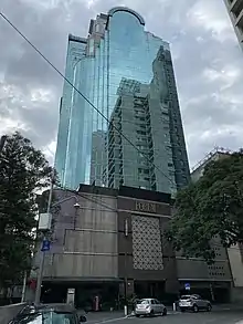 Edificio alojando a la Embajada en la Ciudad de México