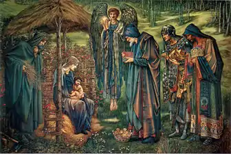 La estrella de Bethlehem por Edward Burne-Jones