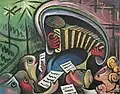El Canto en la calle - Hacia 1942 /1947 - Óleo sobre lienzo