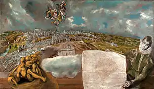 Toledo a principios del siglo XVII, por Doménico Teotocópuli "el Greco".