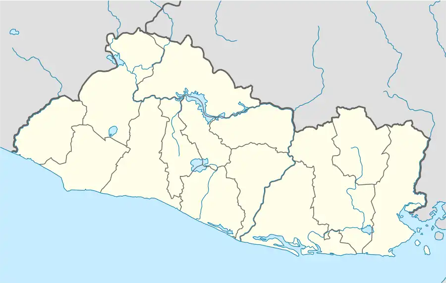 Sonsonate ubicada en El Salvador