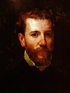 Emilio Mauri: Autorretrato, (1887).