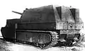 SU-14-Br-2 blindado mejorado en prueba en Kubinka, 1940