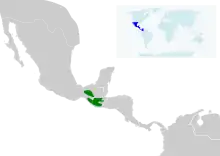 Distribución de C. versicolor