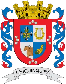 Escudo del Municipio de Chiquinquirá, Colombia