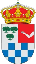Representación heráldica del blasón aprobado