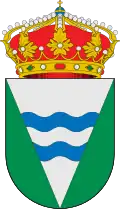 Representación heráldica del escudo de Valverde de los Arroyos