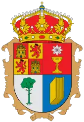 Representación heráldica del blasón