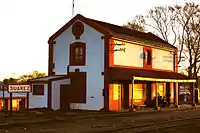Estación de Trenes Joaquín Suárez y Parque Francisco Piria
