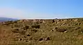 Estado de la muralla sin excavar