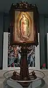 El Estandarte de Hidalgo en su montura, Museo Nacional de Historia.