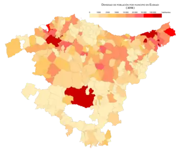 Población por municipio (2018)
