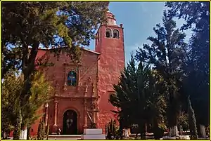 Templo y exconvento de San Miguel Arcángel, en Ixmiquilpan.